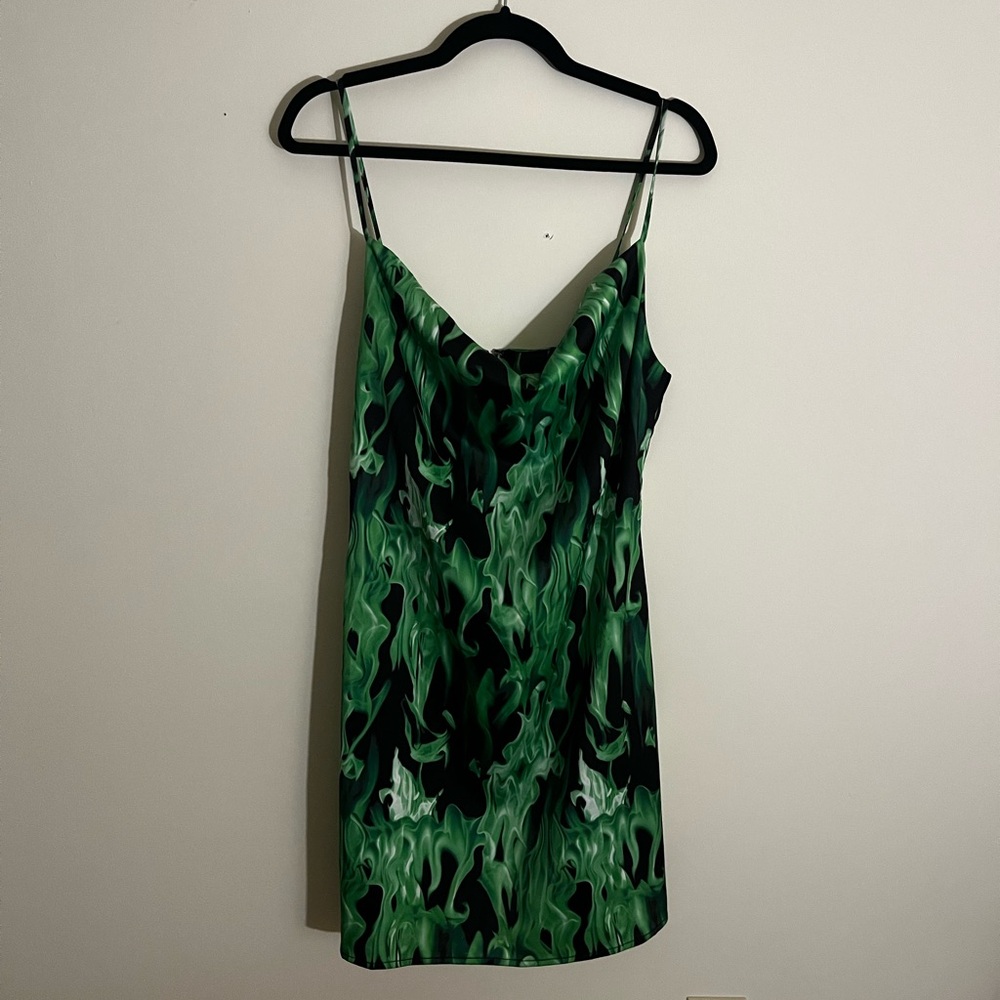 Urban Outfitters Green Flame Dress | Size L